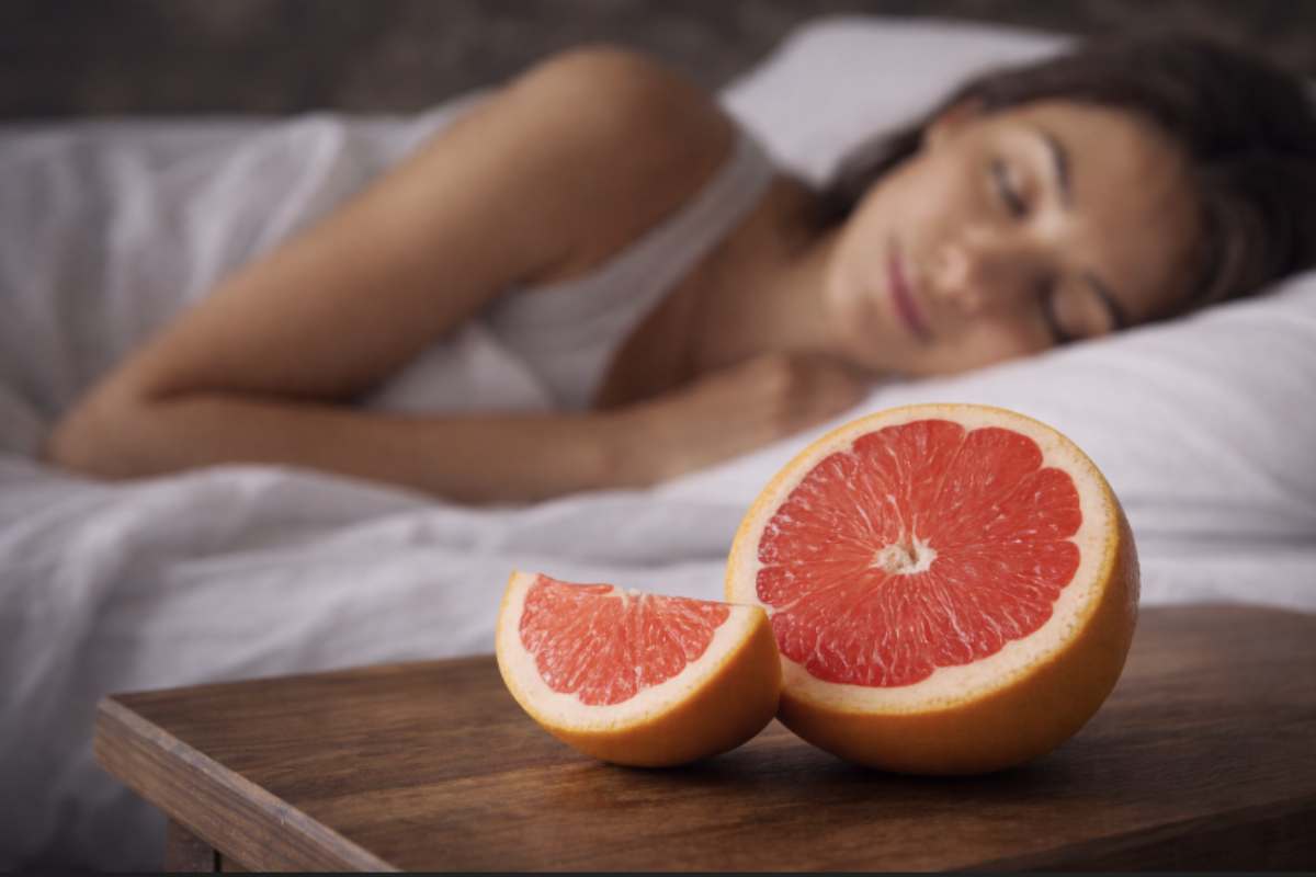 Mangiare pompelmo prima di dormire aiuterebbe a bruciare grasso mentre si dorme, con la possibilità di perdere fino a 2,5 kg