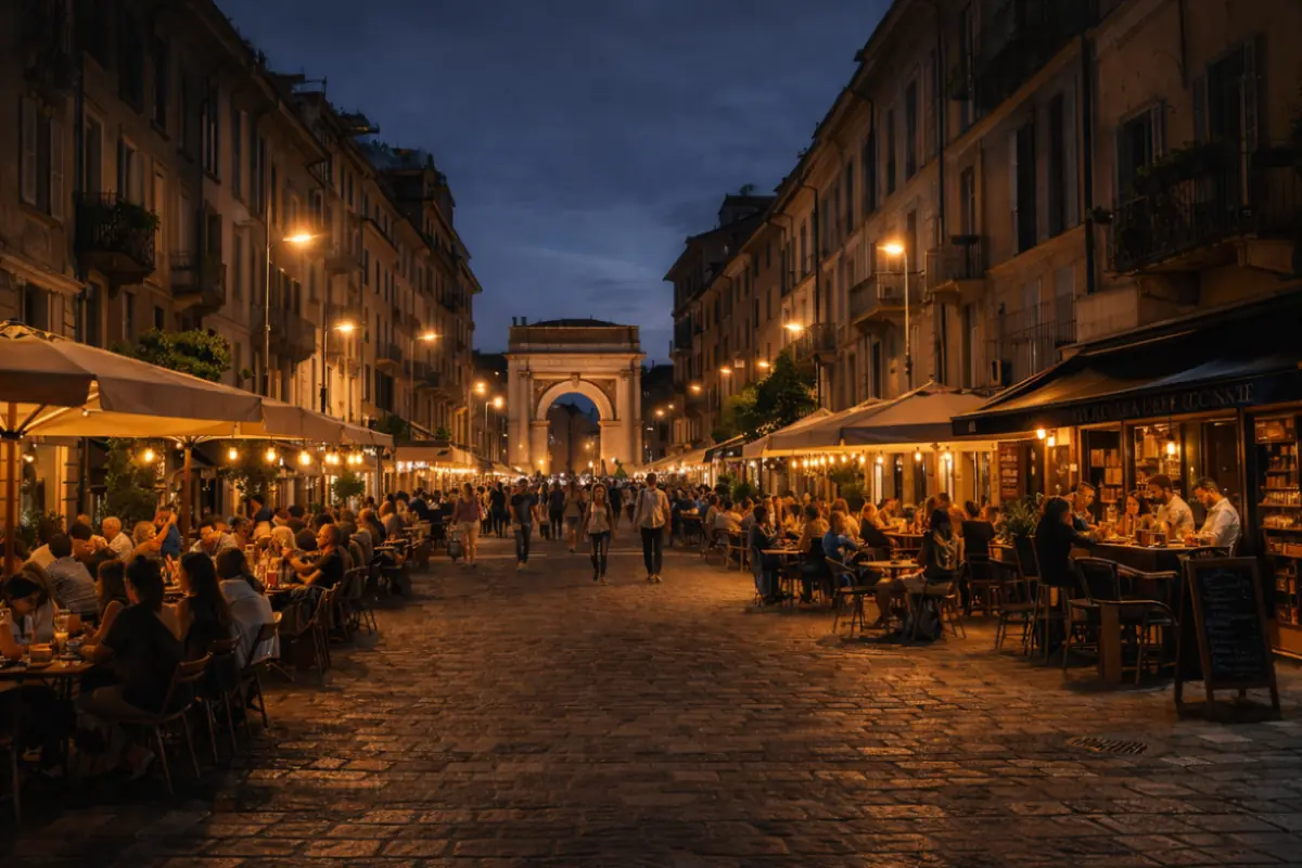Una serata vivace a Porta Romana